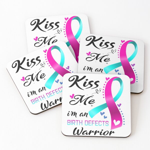 Item preview, Kiss Me I'm A Birth defects Warrior designed and sold by hvoid41.