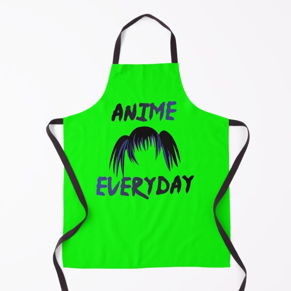 Item preview, Anime Everyday. Blue Black Print designed and sold by luvmhykdesigns.