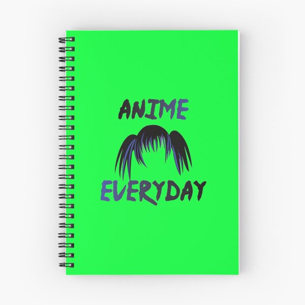 Item preview, Anime Everyday. Blue Black Print designed and sold by luvmhykdesigns.