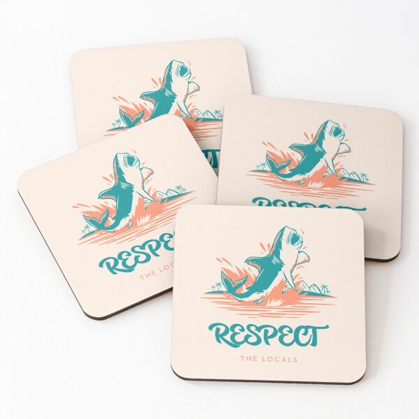 Item preview, Respect the local sharks designed and sold by luisraultg.