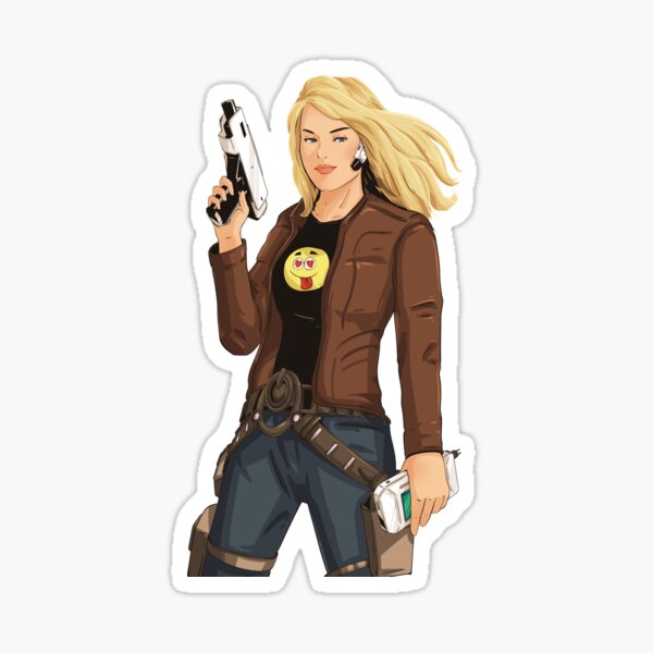 Charlie Portrait Sticker