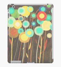 Old retro poppies iPad Case/Skin