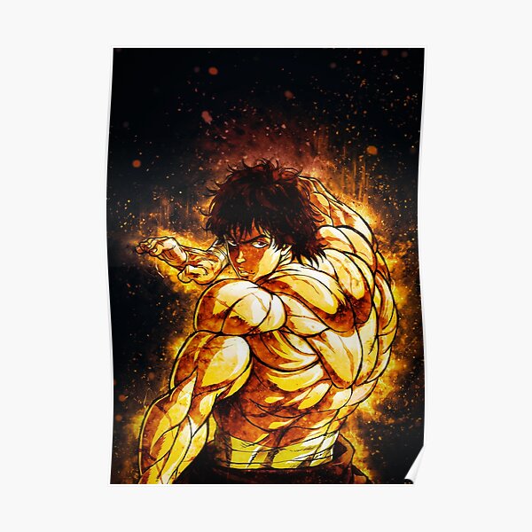 Baki Hanma Baki le Grappler Poster