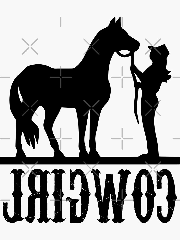 Reverse Cowgirl Sticker For Sale By Re Ka Redbubble 0333