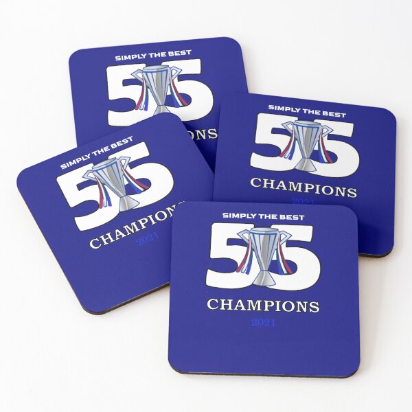 Item preview, Rangers 55 Champions  designed and sold by thebeardedscot.