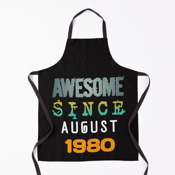 Item preview, Copy of Copy of Retro vintage birthday vintage AWESOME since august 1980 gift designed and sold by MouhamedMadani.