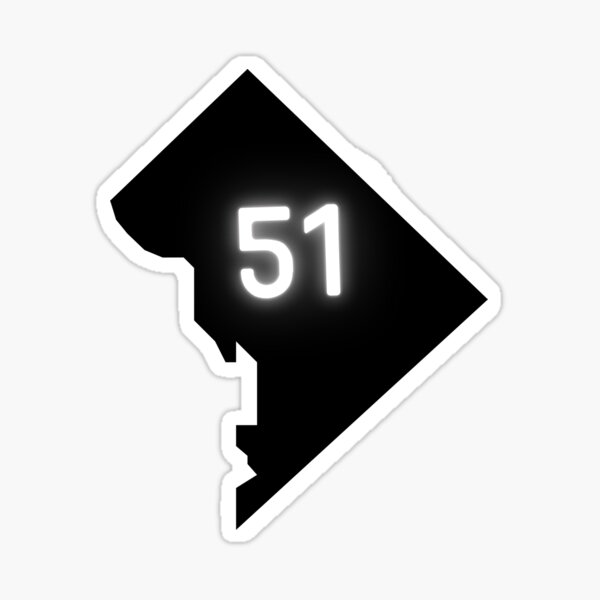 Washington, D.C. Statehood | HR 51 | Representation Matters Sticker
