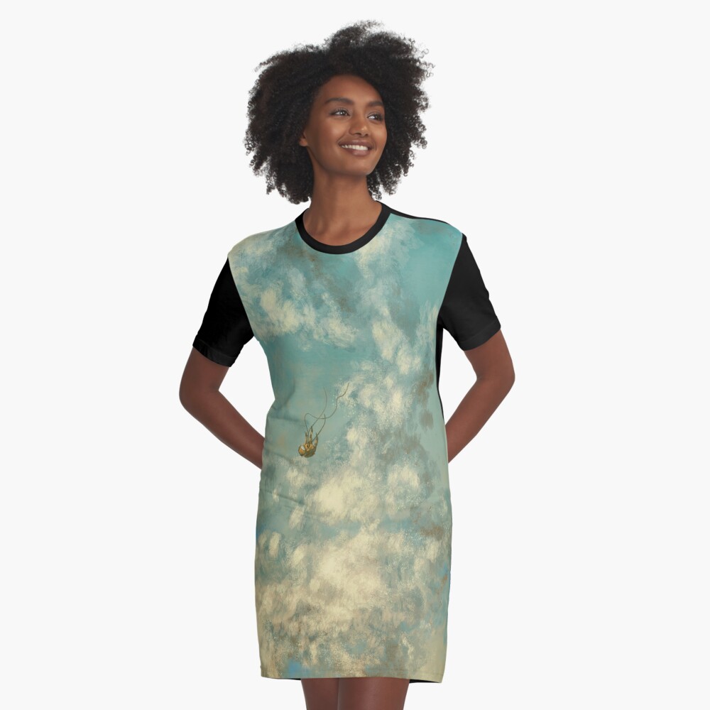 The Fall Graphic T-Shirt Dress