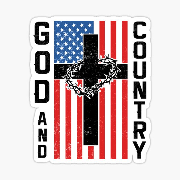 Download God Family Country Stickers Redbubble