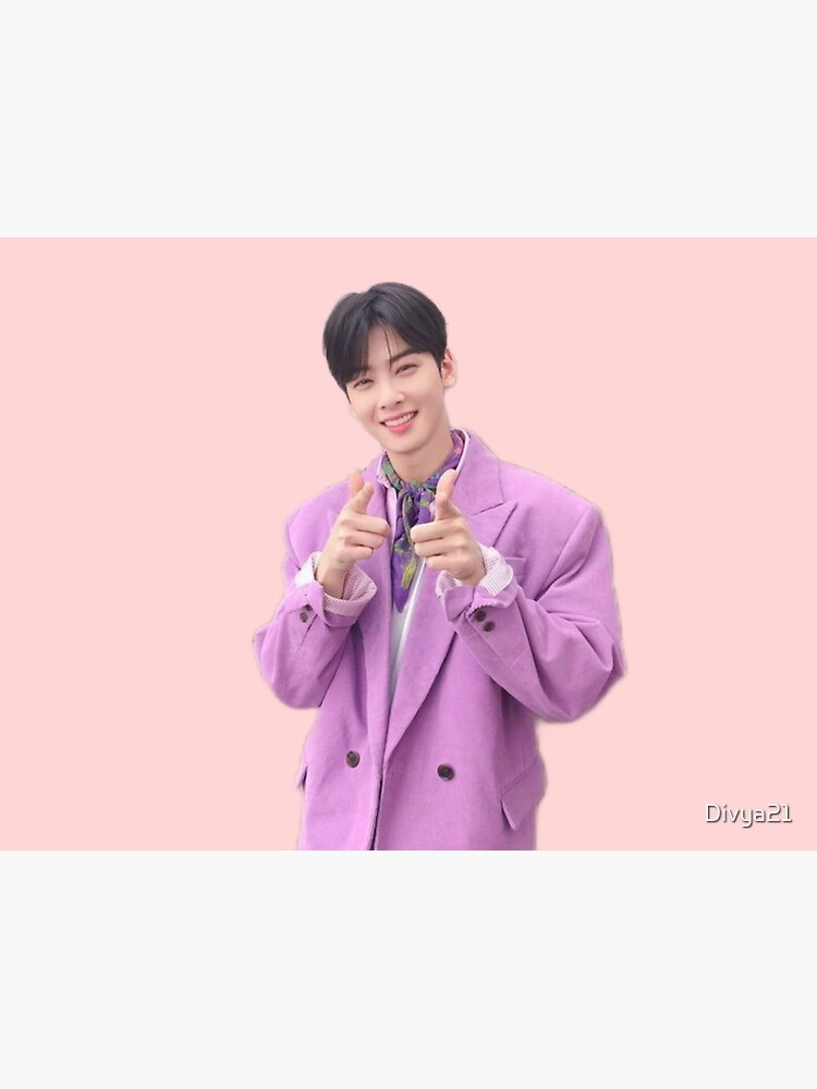 Cha eun woo astro member  Greeting Card for Sale by Divya21
