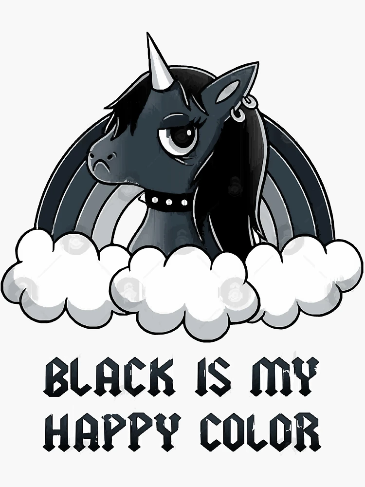 Unicorns Blackunicorn Sticker by Afro Unicorn for iOS & Android