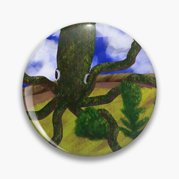 Item preview, View of Toledo Inspired W/ Squid Circle A designed and sold by YoYo-Cat.