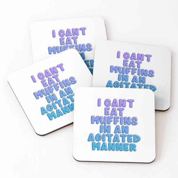 Item preview,  I can’t eat muffins in an agitated manner designed and sold by rissidesigns.