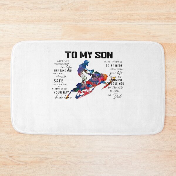 Item preview, Snowmobile Dad To My Son Love You Colors designed and sold by CarolineJonas.
