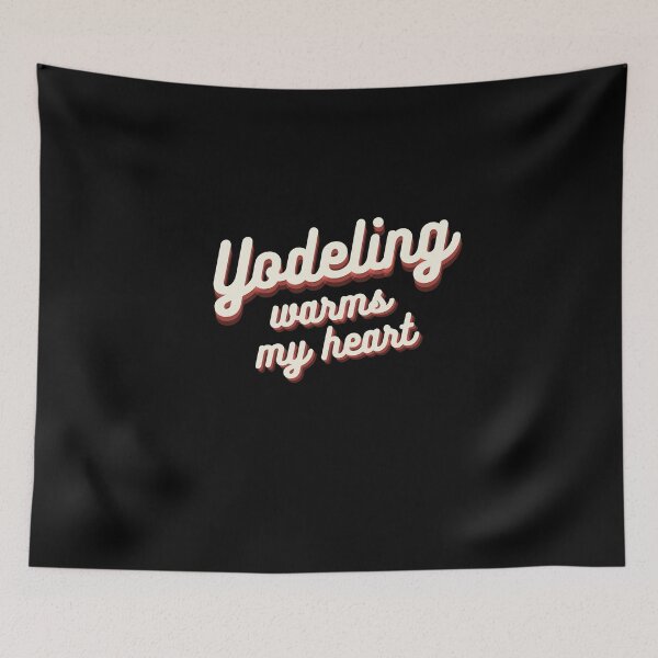 Item preview, Yodeling Warms My Heart designed and sold by Crafty-Mornings.