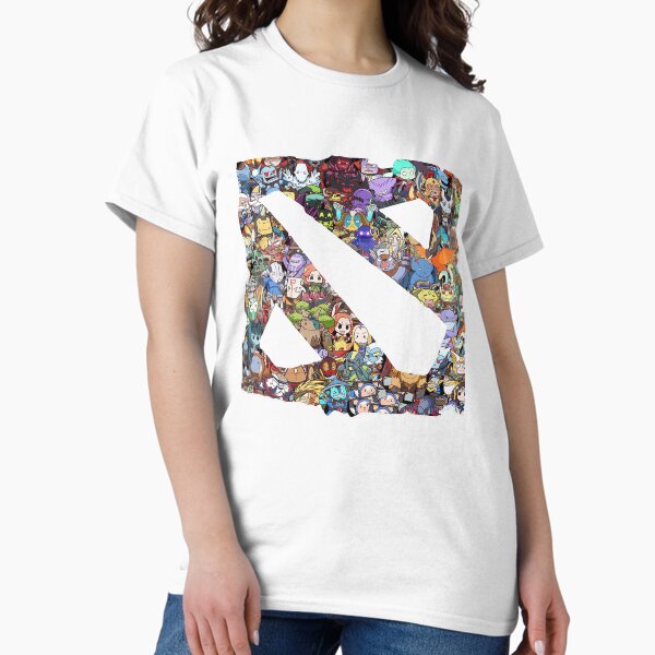 Item preview, All heroes in Dota 2 Logo designed and sold by Dota Bus Station.