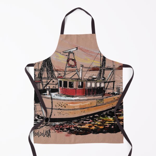 Item preview, Catch a great design with this fishing boat artwork from Australia designed and sold by Al Benge - NZ & Australian Art.