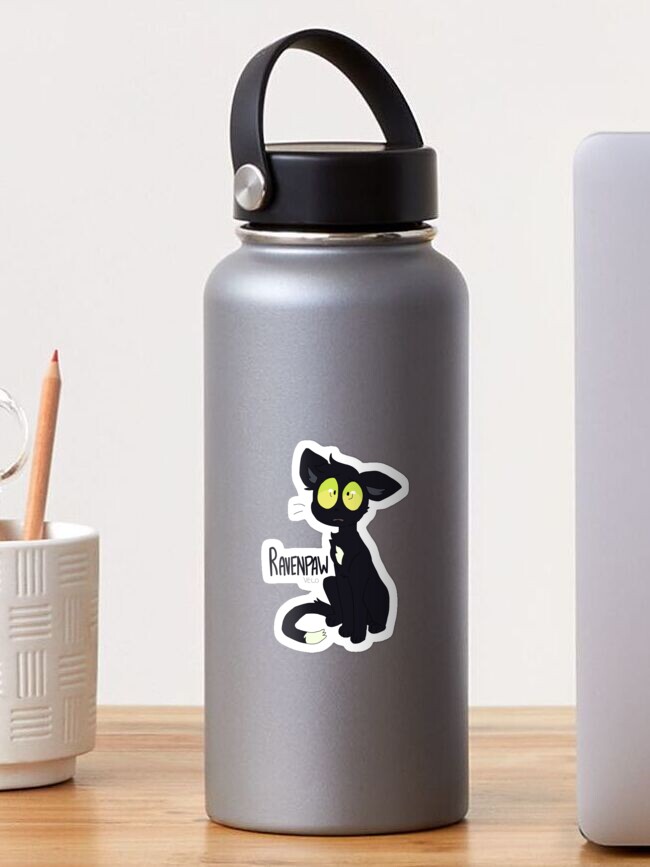 Ravenpaw Warrior Cat Fan Kiss-cut Sticker -  Israel