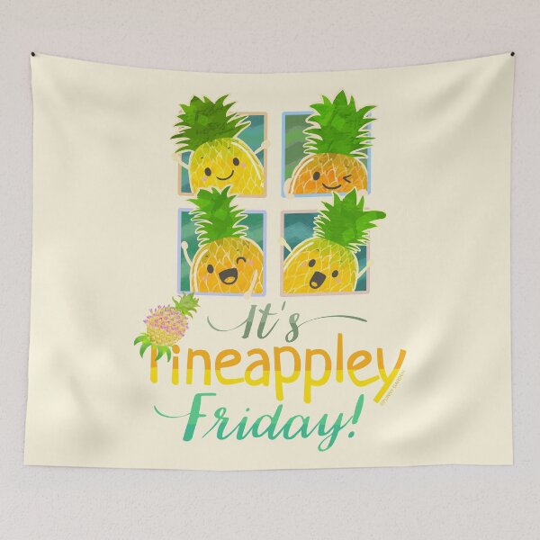Item preview, It's Pineappley Friday - Punny Garden designed and sold by PunnyGarden.