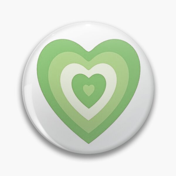 Item preview, PINTEREST SAGE GREEN HEART designed and sold by starrybri.