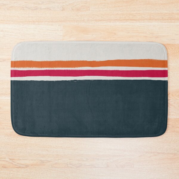 Item preview, Dark Turquoise and Sunset Stripes designed and sold by Leah Flores.