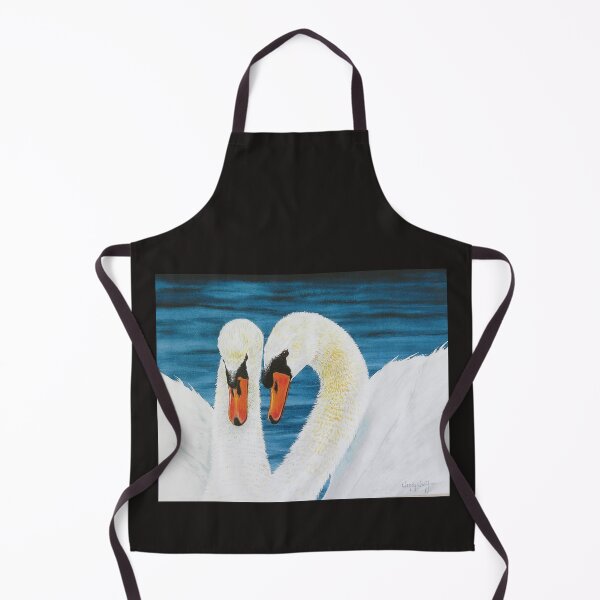 Item preview, Love Swan Couple on water designed and sold by wendylwolffart.