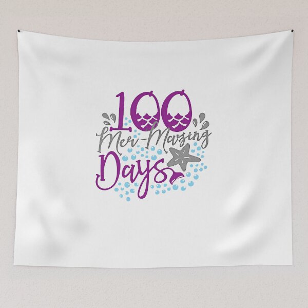 Item preview, Teacher 100 Mer-Mazing Days designed and sold by CarolineJonas.