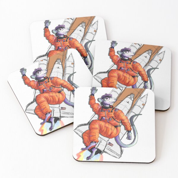 Item preview, space rat designed and sold by corvidarts.