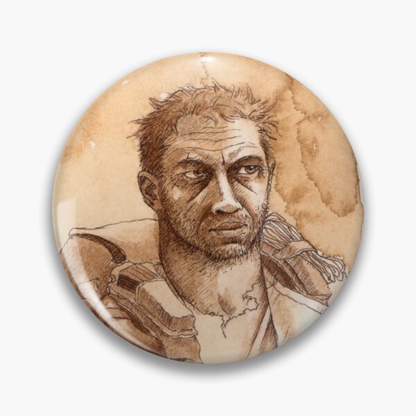 Item preview, Mad Max portrait in coffee designed and sold by Rey Mehlhorn.