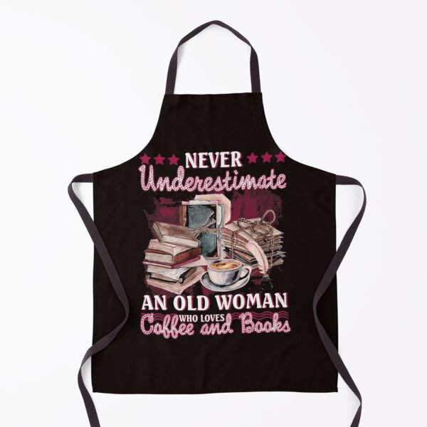 Item preview, An Old Woman Who Loves Coffee And Books designed and sold by kioncoi84.