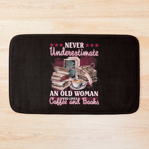 Item preview, An Old Woman Who Loves Coffee And Books designed and sold by kioncoi84.