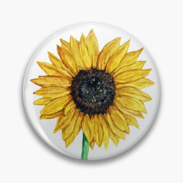 Artikelvorschau, Sonnenblumenkunst, Fröhliche Aquarellkunst entworfen und verkauft von LGordon.