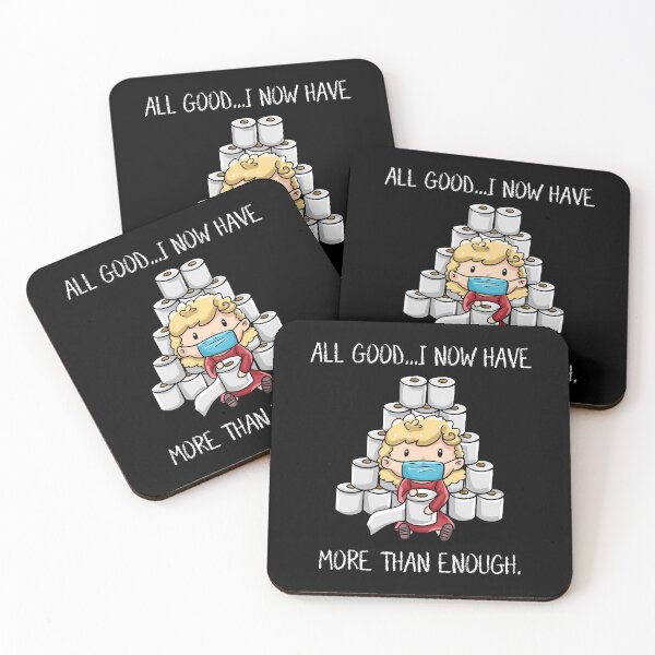 Item preview, All Good I Now Have More Than Enough Pandemic Tissue Hoarding Funny Shirt Mug Design  designed and sold by niftyhub.
