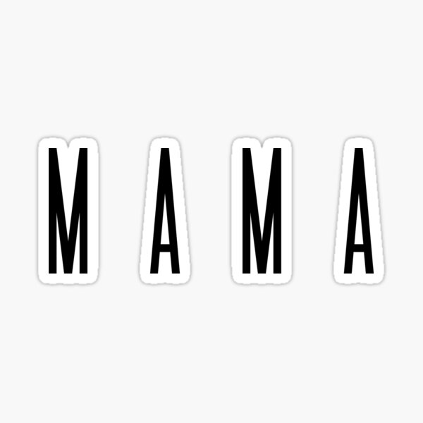 Vista previa del artículo con la obra «Mamá», diseñado y vendido por KatrinElise.