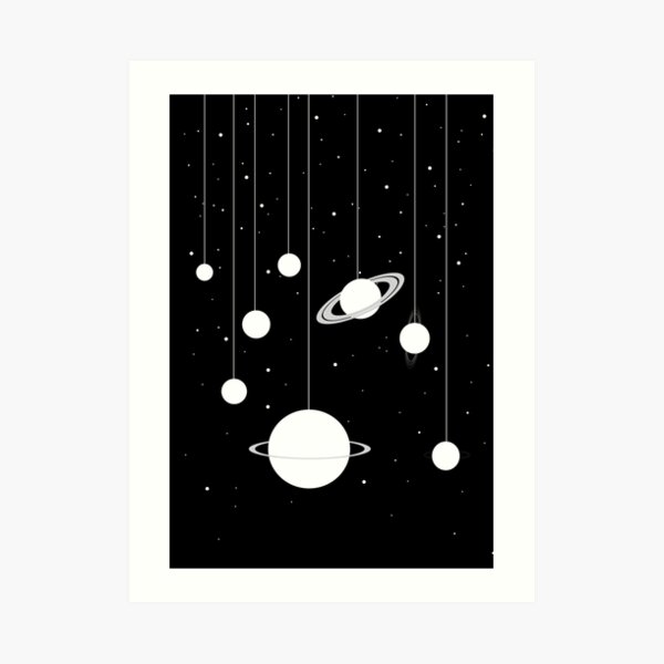 Planets Art Print