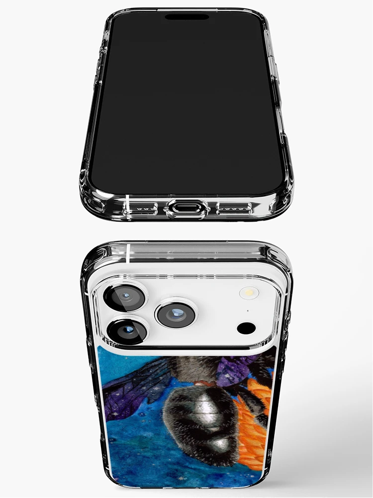 Thumbnail 3 of 5, iPhone Case, Galaxy Bee designed and sold by Rey Mehlhorn.