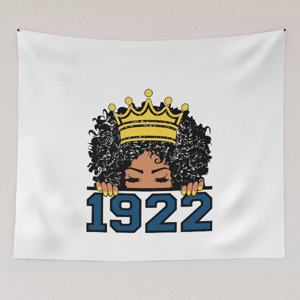 Item preview, SGRho 1922 Crown Sigma Afro Hair Gamma Nail designed and sold by suppershirts.