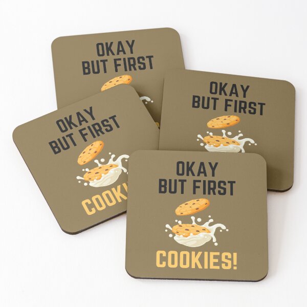Item preview, Ok But First Cookies designed and sold by CeciLop.