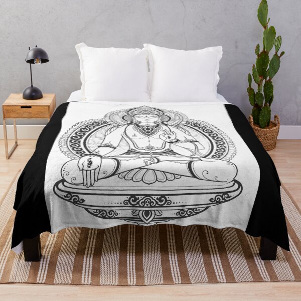 Artikelvorschau, BUDDHA: Zen-Erleuchtungs-Buddhist auf einem Thronabdruck entworfen und verkauft von posterbobs.