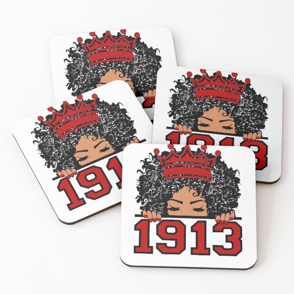 Item preview, Deltas African 1913 Sorority Crown Afro Hair designed and sold by suppershirts.