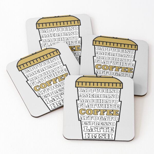 Item preview, Types of Coffee - Coffee is My Life designed and sold by Rhu Creations.