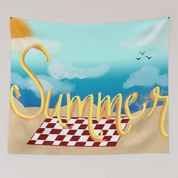 Item preview, Summer Beach Print designed and sold by stylexgirl.