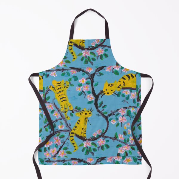 Item preview, Cattigers in a cherry tree designed and sold by evelyn-at-work.
