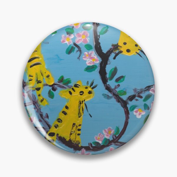 Item preview, Cattigers in a cherry tree designed and sold by evelyn-at-work.
