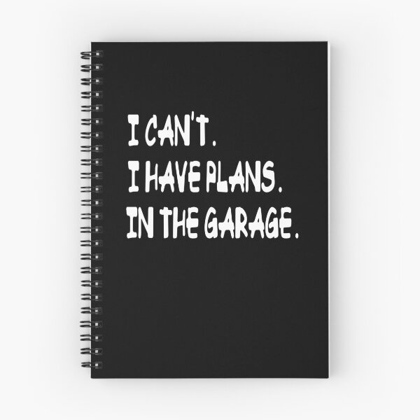 Item preview, I Cant I Have Plans In The Garage Car Mechanic Design Print T-Shirt designed and sold by Dibes94.