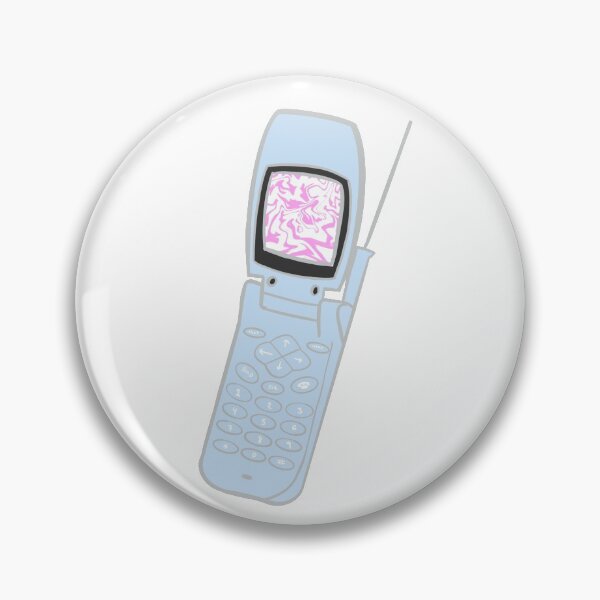 Artikelvorschau, Babyblaues y2k Flip-Telefon ' entworfen und verkauft von anna-b-.