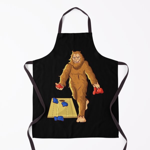 Item preview, Funny Bigfoot Playing Cornhole designed and sold by EverythingKawai.