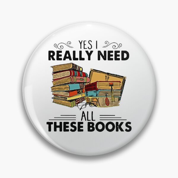 Item preview, Yes I Really Need All These Books designed and sold by CarolineJonas.