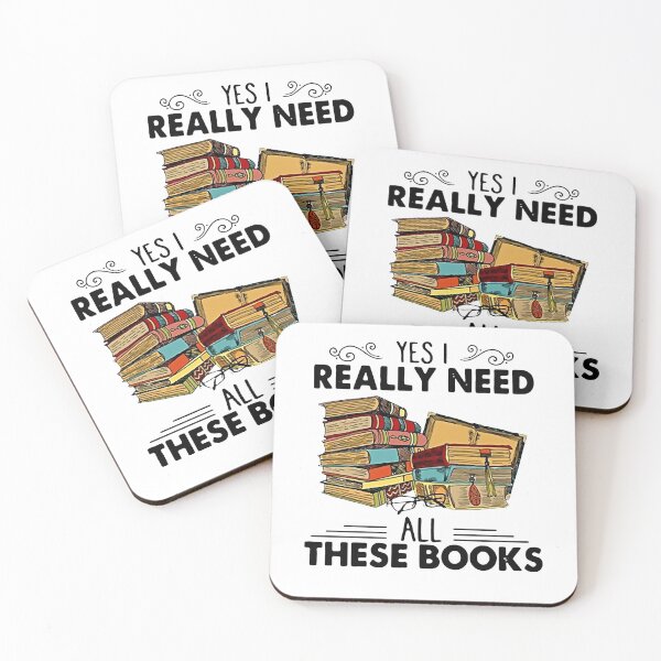 Item preview, Yes I Really Need All These Books designed and sold by CarolineJonas.