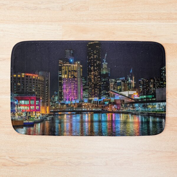 Item preview, Southbank Melbourne Nightscape designed and sold by JohnKarmouche.